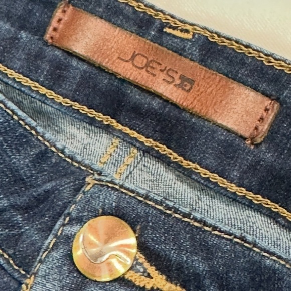 👖🔴 JOE’S JEANS Icon Flawless Ankle Skinny | Sz 27 | Mid-Rise Stripe Stretchy - Picture 3 of 6